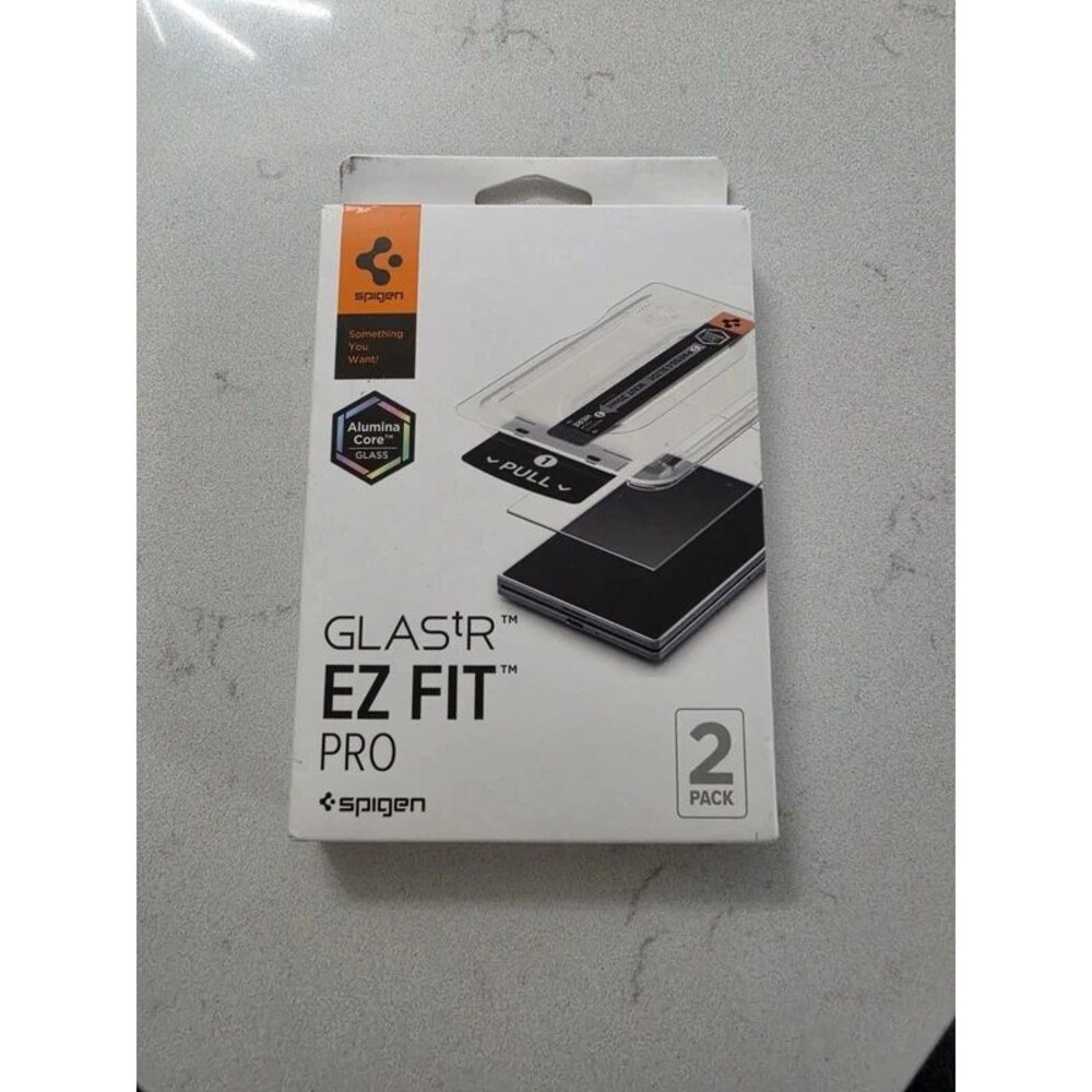 Spigen Glas.tR EZ Fit Transparent Screen Protector for Galaxy Z Fold 8, 1 Pack